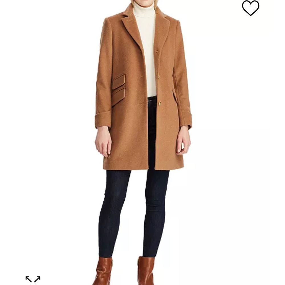 Lauren Ralph Lauren Women’s Walker Coat - Size 14, Tan